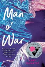 book cover for man o war by cory mccarthy