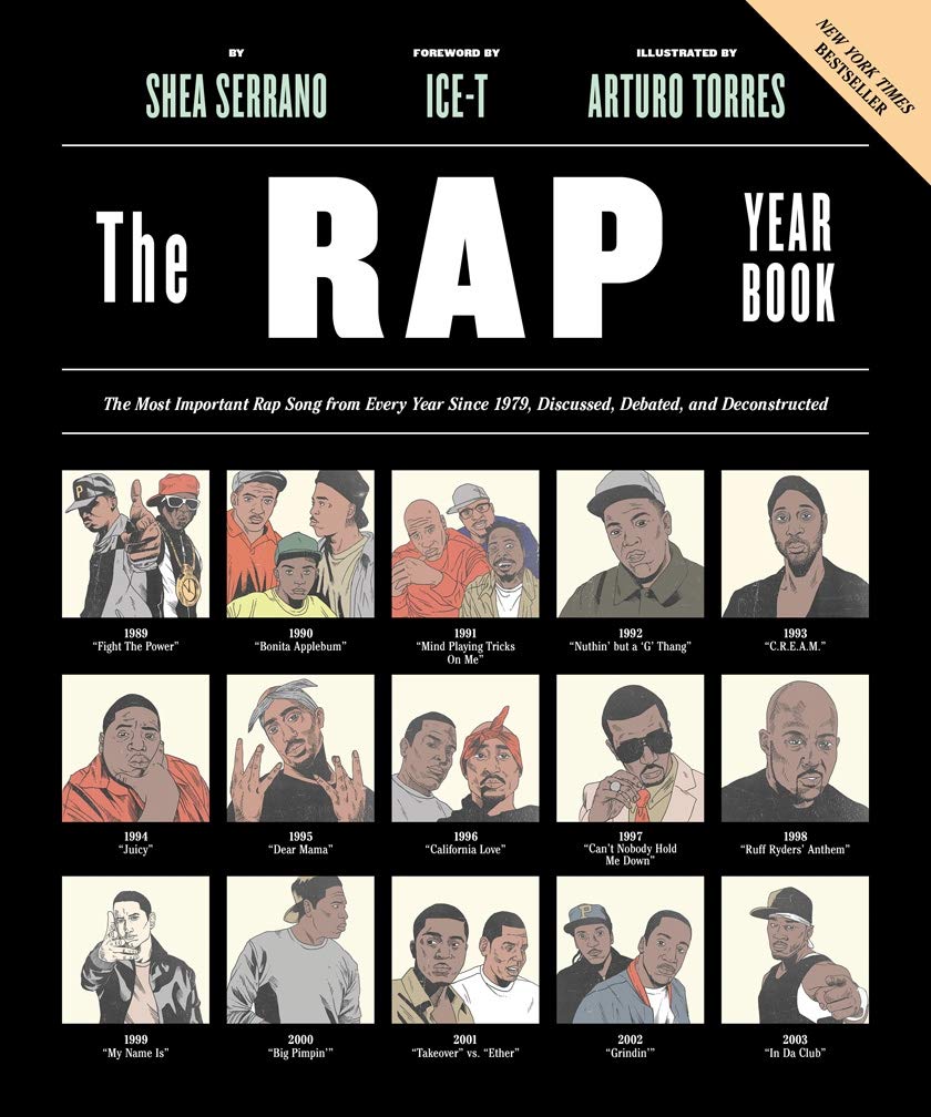 the rap year book book cover and link to place book on hold