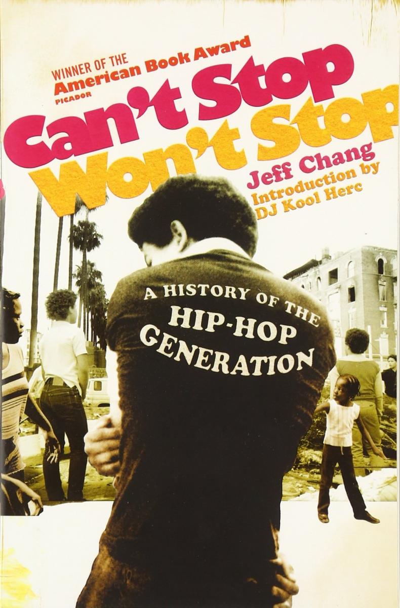 can't stop won't stop a history of the hip hop generation book cover and link to place book on hold