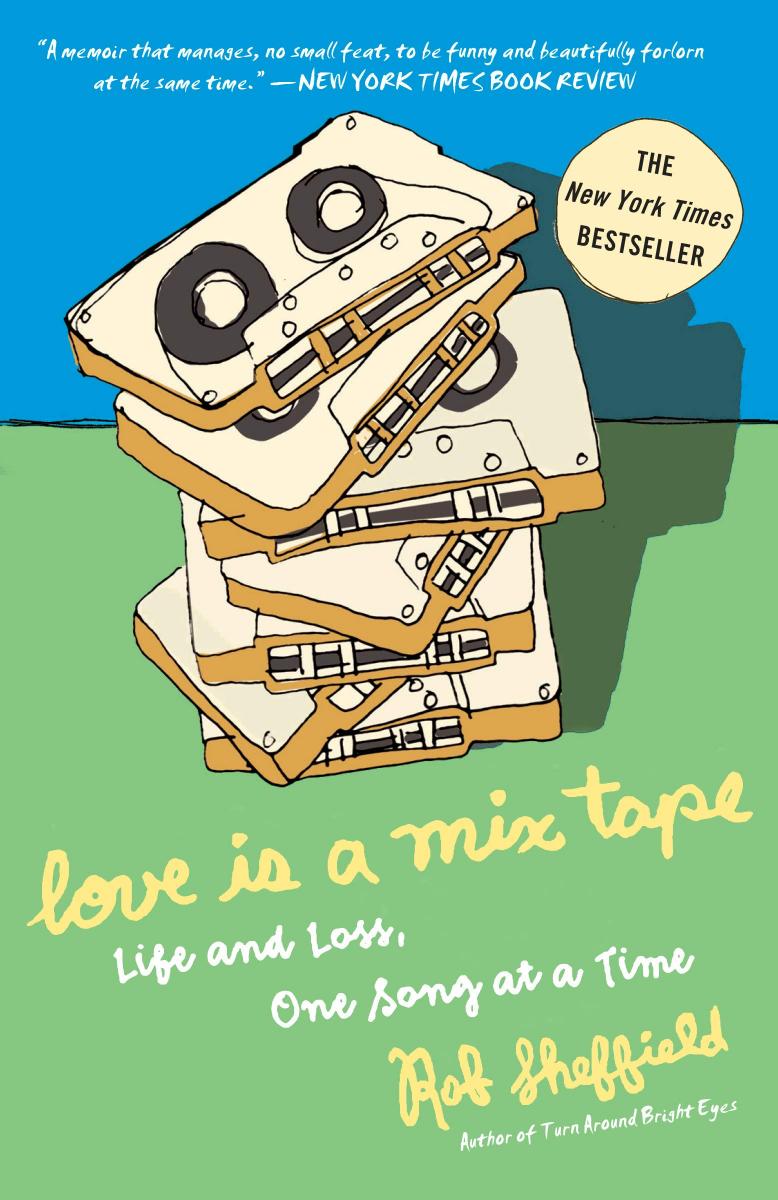 love is a mix tape book cover and link to place book on hold