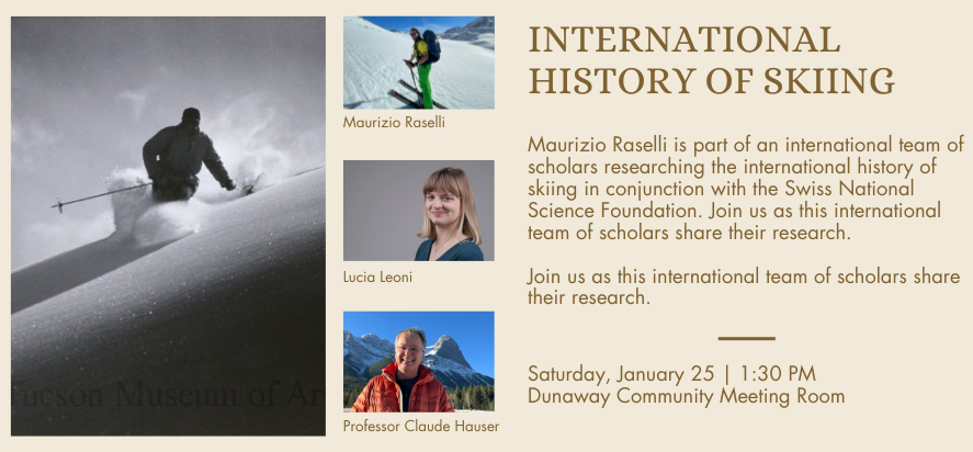 History of Skiing Graphic