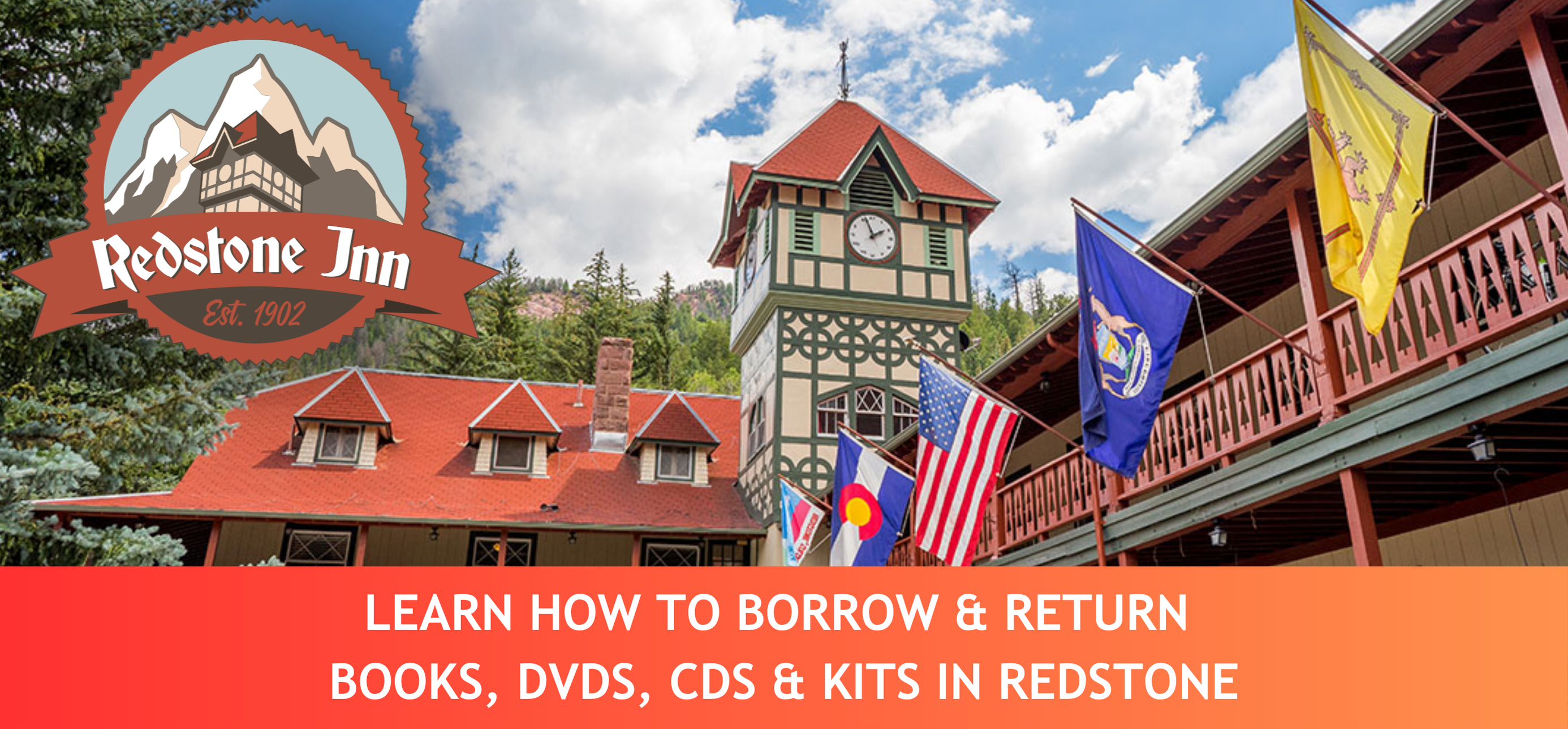 Learn how to borrow & return books, DVDS, CDs & kits in Redstone