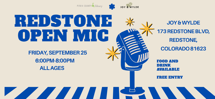 Redstone Open Mic - September 2026 