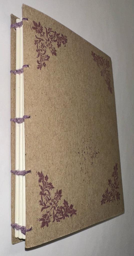 Coptic stitch journal