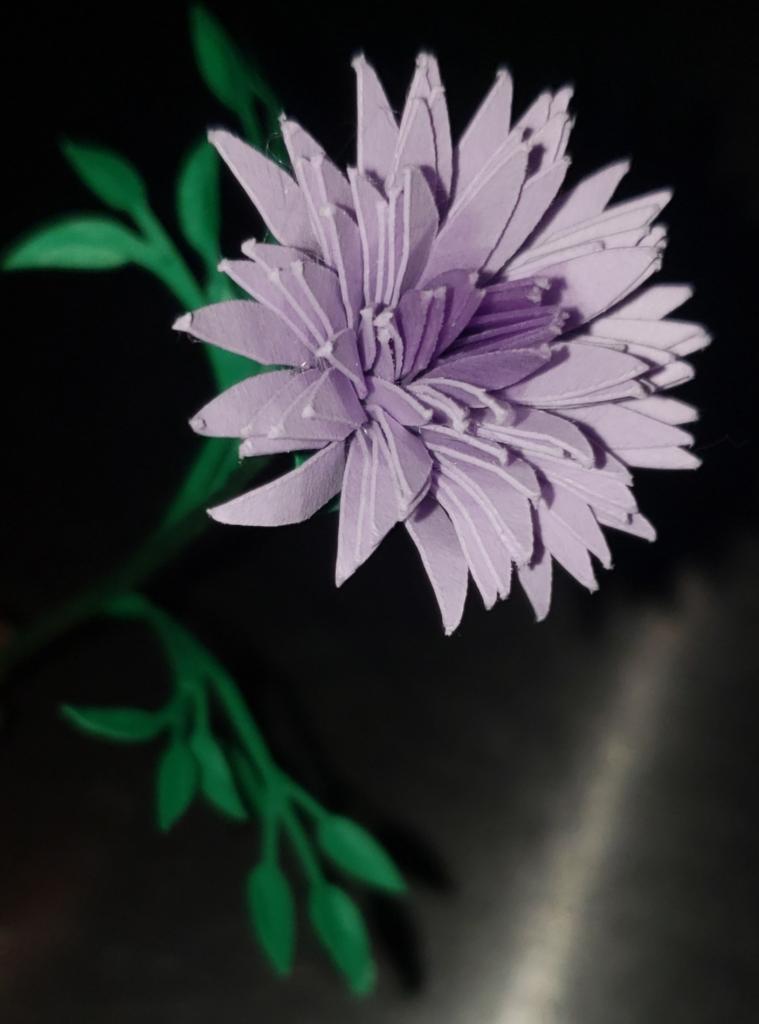 paper flower example