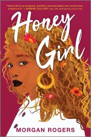 "honey girl by morgan rogers book cover and link to place hold in our catalog"