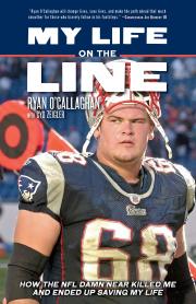 "my life on the line book cover and link to place book on hold in catalog"