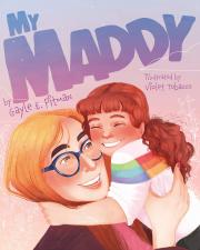 "my maddy book cover and link to place hold in our catalog"