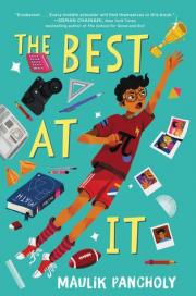 "the best at it by maulik pancholy book cover and link to place hold in our catalog"