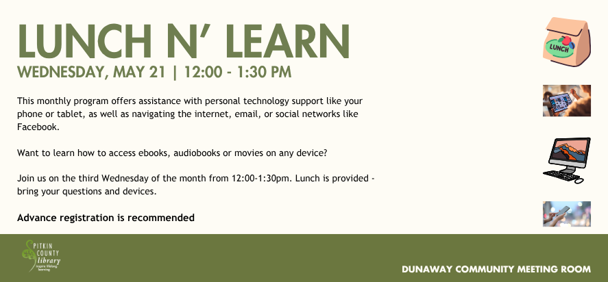 Lunch n learn slider