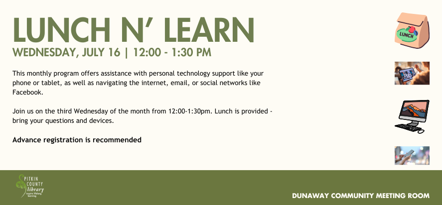 Lunch n learn slider
