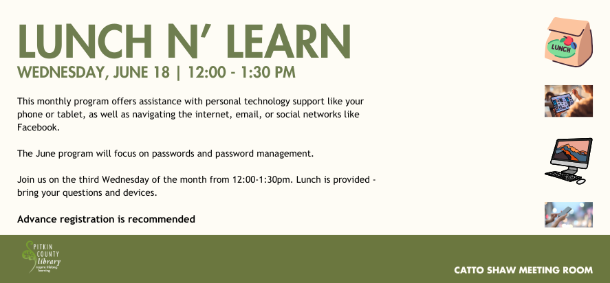 Lunch n learn poster