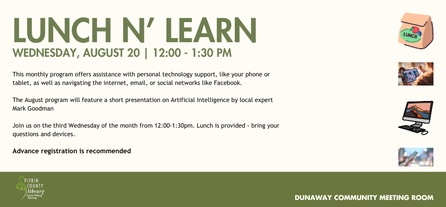 Lunch n learn poster