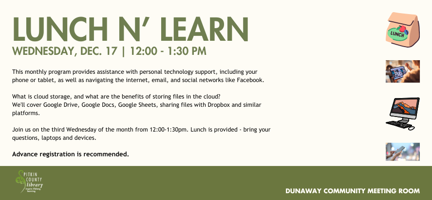 Lunch n learn poster