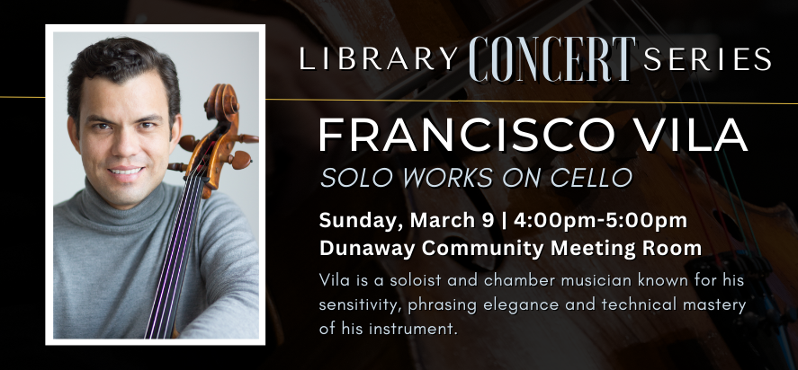 Cello concert graphic