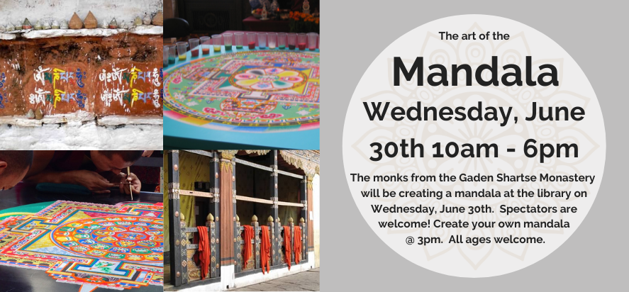 The Art of the Mandala- Make Your Own Mandala! 
