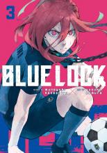 Blue Lock Volume Three Book Cover 