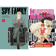 spy x family and hunter x hunter covers