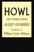 Howl and other poems by Allen Ginsberg book cover.