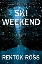 book cover for ski weekend by rektok ross