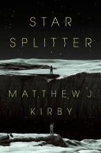 book cover for star splitter by matthew j kirby