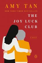 The joy luck club book cover by amy tan.