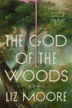 The god of the woods by Liz Moore book cover.