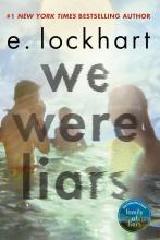 book cover for we were liars by e lockhart