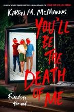 book cover for you'll be the death of me by karen m mcmanus