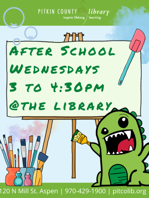 After School Wednesdays at Pitkin County Library